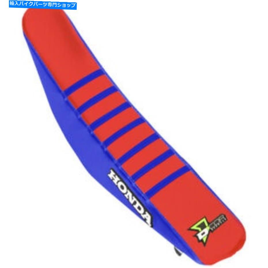 シート D'Cor Visualsシートカバー（ブルー/レッド）30-10-451 D'Cor Visuals Seat Cover (Blue / Red) 30-10-451【並行輸入品】