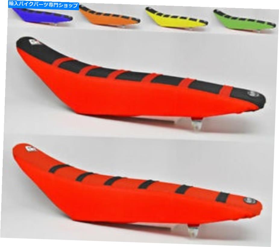 シート YAMAHA TTR 125リブベッドシートカバーホワイトトップ&ブラックサイドNリブ4背丈シートフォーム YAMAHA TTR 125 RIBBED SEAT COVER WHITE TOP & BLACK SIDES N RIBS 4 TALL SEAT FOAM【並行輸入品】