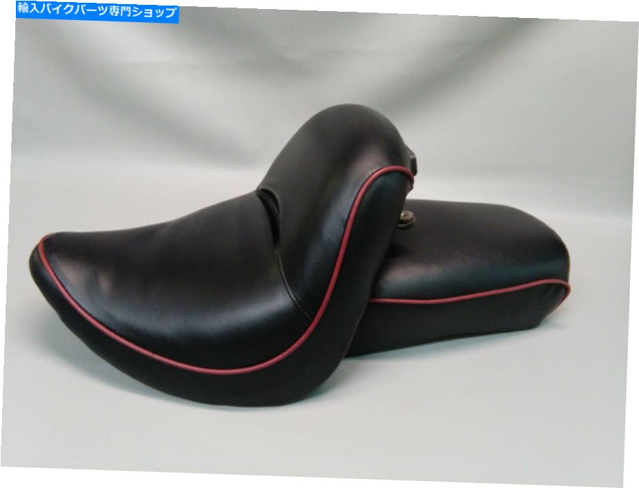 シート ホンダVT800Cシャドウ800シートカバー1988 25カラーオプション（Red Welt） Honda VT800C Shadow 800 Seat Cover 1988 in 25 COLOR OPTIONS (RED WELT)【並行輸入品】
