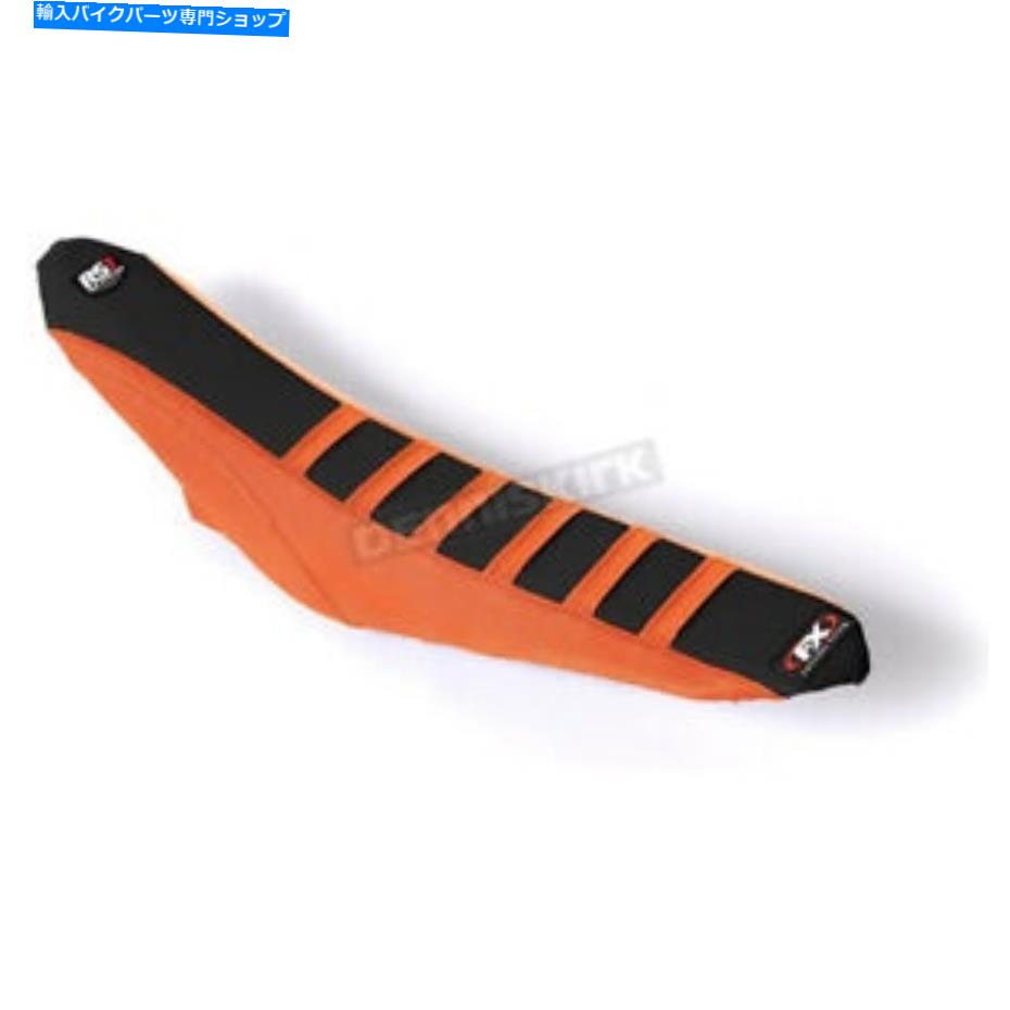 シート 工場エフェックスオレンジ/ブラックRS1シートカバー - 22-29534 Factory Effex Orange/Black RS1 Seat Cover - 22-29534【並行輸入品】