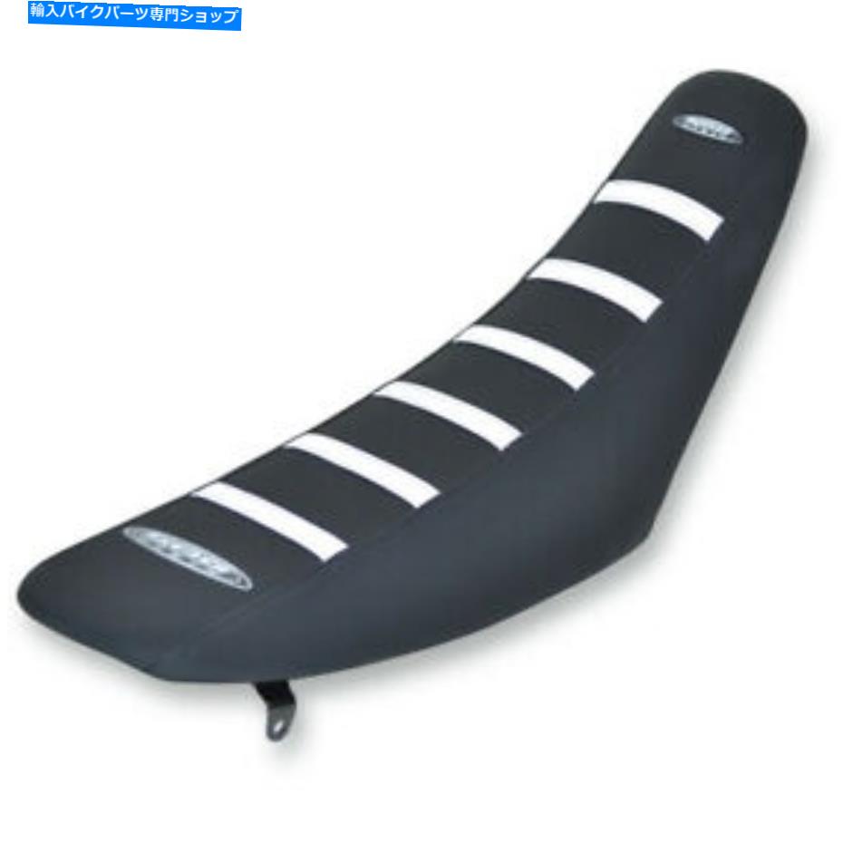 シート SDG 6リブグリッパーシートカバー - CRF 250/450（ブラック/ホワイト）95923WK SDG 6-Rib Gripper Seat Cover - CRF 250/450 (Black / White) 95923WK【並行輸入品】