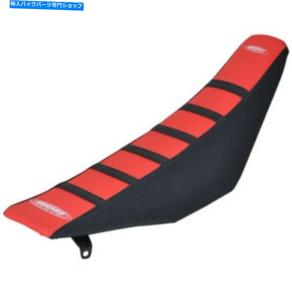 シート SDG 6リブグリッパーシートカバー - CRF 250/450（赤/黒）95923KRK SDG 6-Rib Gripper Seat Cover - CRF 250/450 (Red / Black) 95923KRK【並行輸入品】