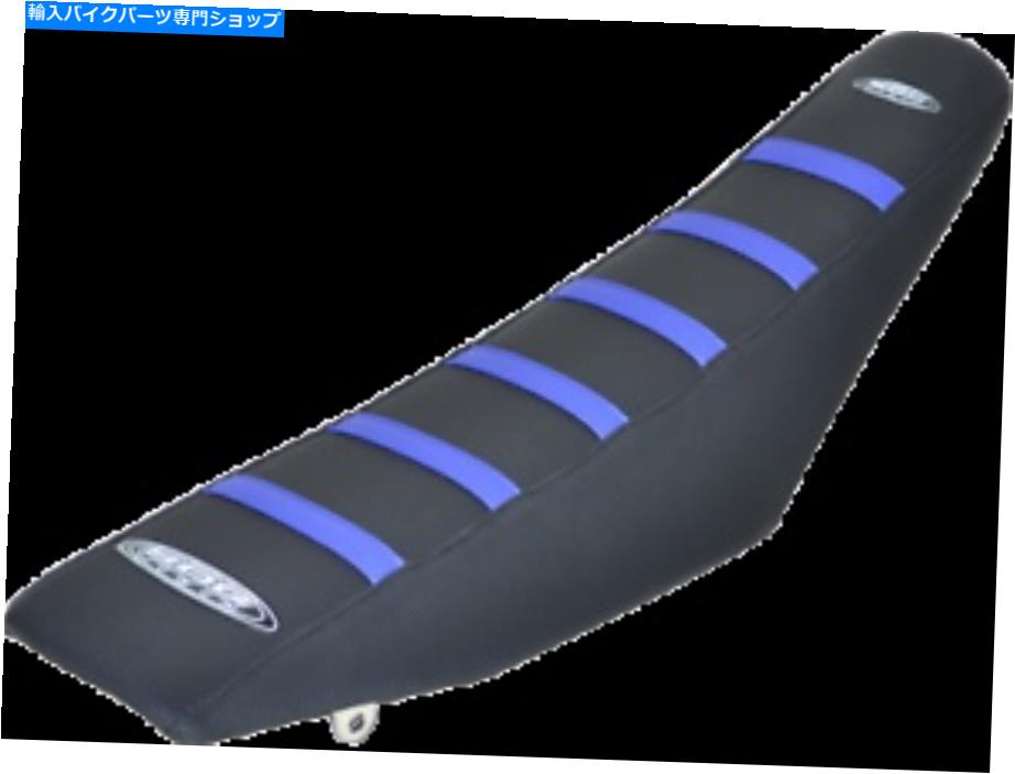 シート SDG 6リブグリッパーシートカバー青い肋骨、黒の上部と側面 - 95942BK SDG 6-Rib Gripper Seat Covers Blue Ribs, Black Top and Sides - 95942BK【並行輸入品】