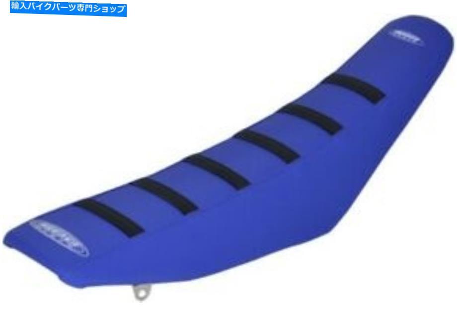 シート SDG 6リブグリッパーシートカバーブラックリブ/ブルートップ/ブルーサイドYAMAHA WR450F / YZ450F SDG 6-Rib Gripper Seat Cover Black Ribs/Blue Top/Blue Sides Yamaha WR450F/YZ450F【並行輸入品】