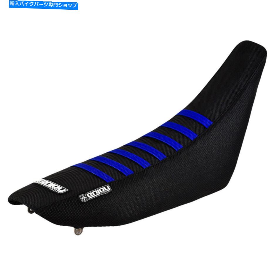 シート Suzuki RM 125 250シートカバー1996 - 2000すべてのブラック/ブルーリブを楽しむMFG＃74 Suzuki Rm 125 250 Seat Cover 1996 - 2000 ALL BLACK / BLUE RIBS Enjoy Mfg #74【並行輸入品】 32,476円