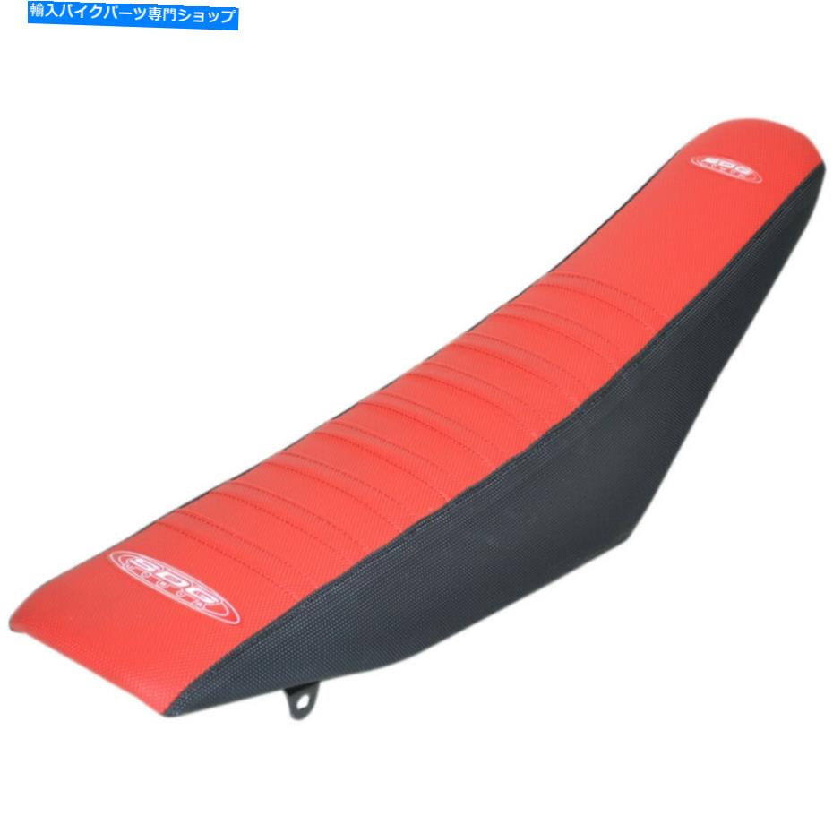 シート SDG 9プリーツグリッパーシートカバー - CRF 450（赤/黒）96343RK SDG 9-Pleat Gripper Seat Cover - CRF 450 (Red / Black) 96343RK【並行輸入品】