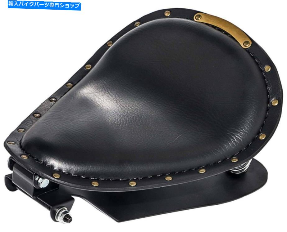 シート ベースプレートが付いているハーレーダビッドソンアイロン883オートバイのソロシートスプリングボバーのため For Harley Davidson Iron 883 Motorcycle Solo Seat Spring Bobber With Base Plate【並行輸入品】