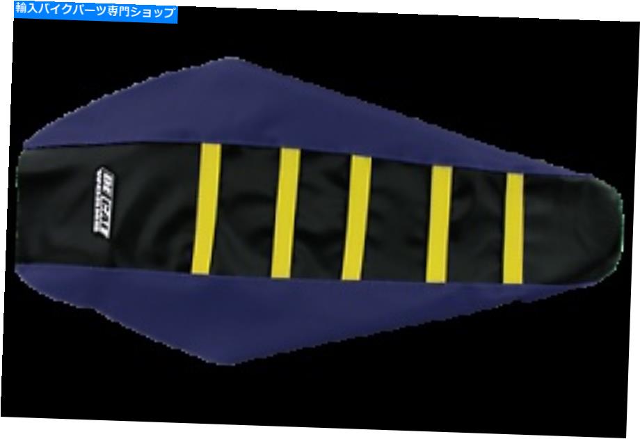 シート husqvarnaのためのDecal Works Navy / Black / Yellowシートカバー DeCal Works Navy / Black / Yellow Seat Cover for Husqvarna【並行輸入品】