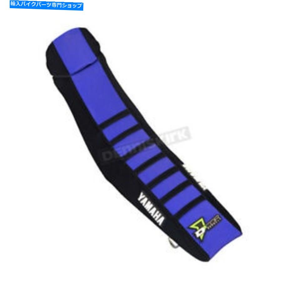 シート D'Corビジュアルブラック/ブルー/ブラックヤマハシートカバーW /ブラックリブ - 30-50-127 D'COR Visuals Black/Blue/Black Yamaha Seat Cover w/Black Ribs - 30-50-127【並行輸入品】