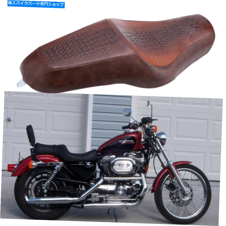 シート ハーレーダビッドソンスポーツスターXL883 1200 72のためのドライバー旅客サドル2つの上の座席 Driver Passenger Saddle Two Up Seat For Harley Davidson Sportster XL883 1200 72【並行輸入品】｜Us Custom Parts Shop USDM