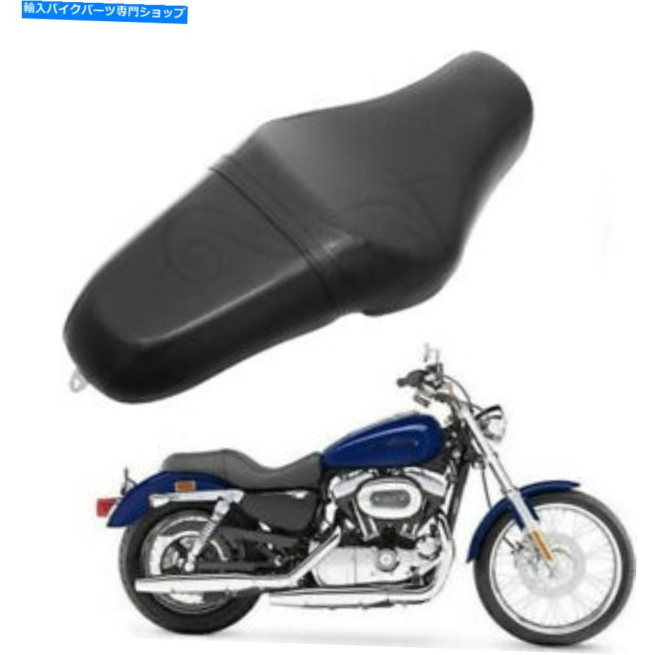 シート ハーレースポーツスター40のためのレザー2 - UPドライバピリオン助手席シートフィット Leather 2-up Driver Pillion Passenger Seat Fit For Harley Sportster Forty Eight【並行輸入品】｜Us Custom Parts Shop USDM 35,987円