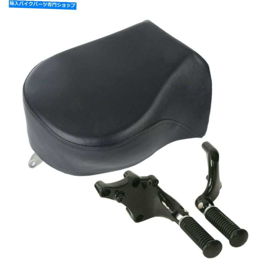 シート ハーレーXL883 XL1200 2014-2015ブラック Rear Passenger Seat W/ Footpeg Mounting For Harley XL883 XL1200 2014-2015 Black【並行輸入品】|Us Custom Parts Shop USDM
