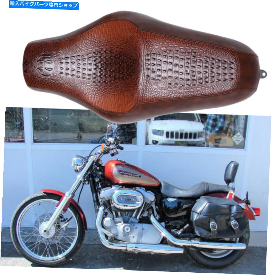 シート ハーレースポーツスター1200カスタムXL1200 883のための運転手の後部助手席の2つ Driver Rear Passenger Seat Two-up for Harley Sportster 1200 Custom XL1200 883【並行輸入品】|Us Custom Parts Shop USDM