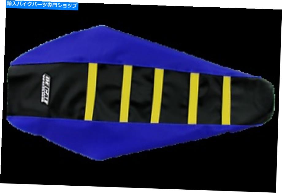 シート デカールワークス青/黒/黄色のシートカバー DeCal Works Blue / Black / Yellow Seat Cover for Husqvarna【並行輸入品】