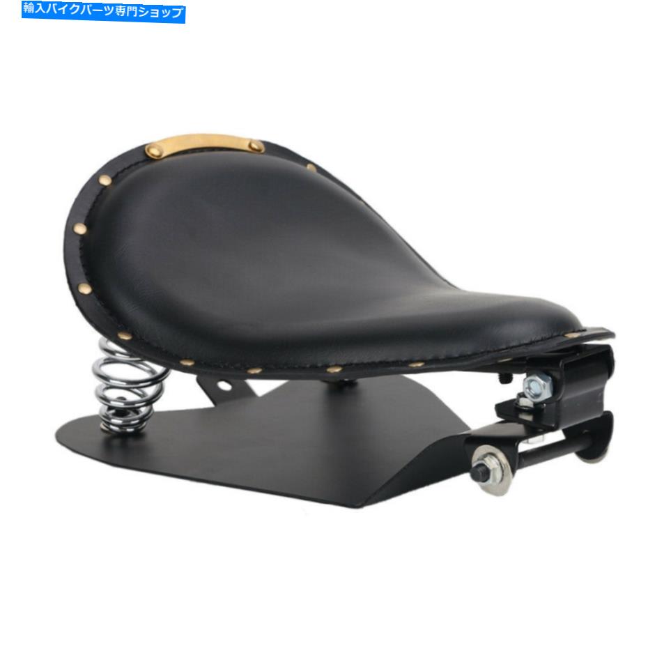 シート ハーレーヘリテージソフトテイルスペシャルフストンのためのベース付きオートバイスプリングソロシート Motorcycle Spring Solo Seat With Base For Harley Heritage Softail Special FLSTN【並行輸入品】