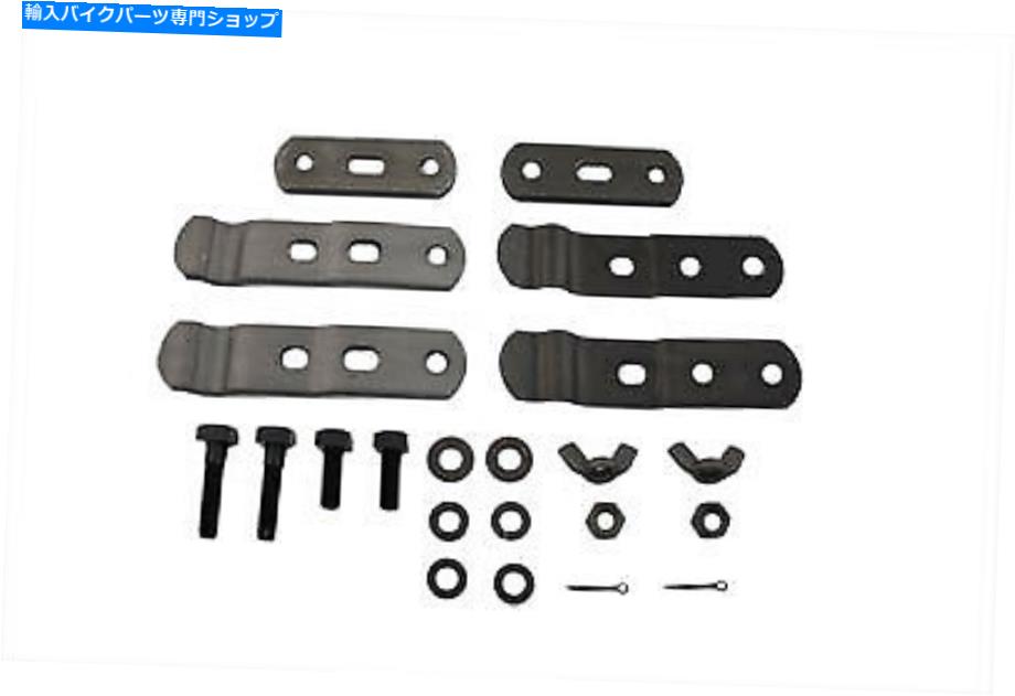 シート 補助座席スプリングクリップキットはハーレー - ダビッドソンをフィットします Auxiliary Seat Spring Clip Kit fits Harley-Davidson【並行輸入品】