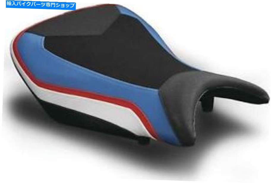 シート ルイモト8071101テクニックライダーシートカバーブラックスエード/ブルー/レッドBMW S1000RR 15-18 Luimoto 8071101 Technik Rider Seat Covers Black Suede/Blue/Red BMW S1000RR 15-18【並行輸入品】|Us Custom Parts Shop USDM