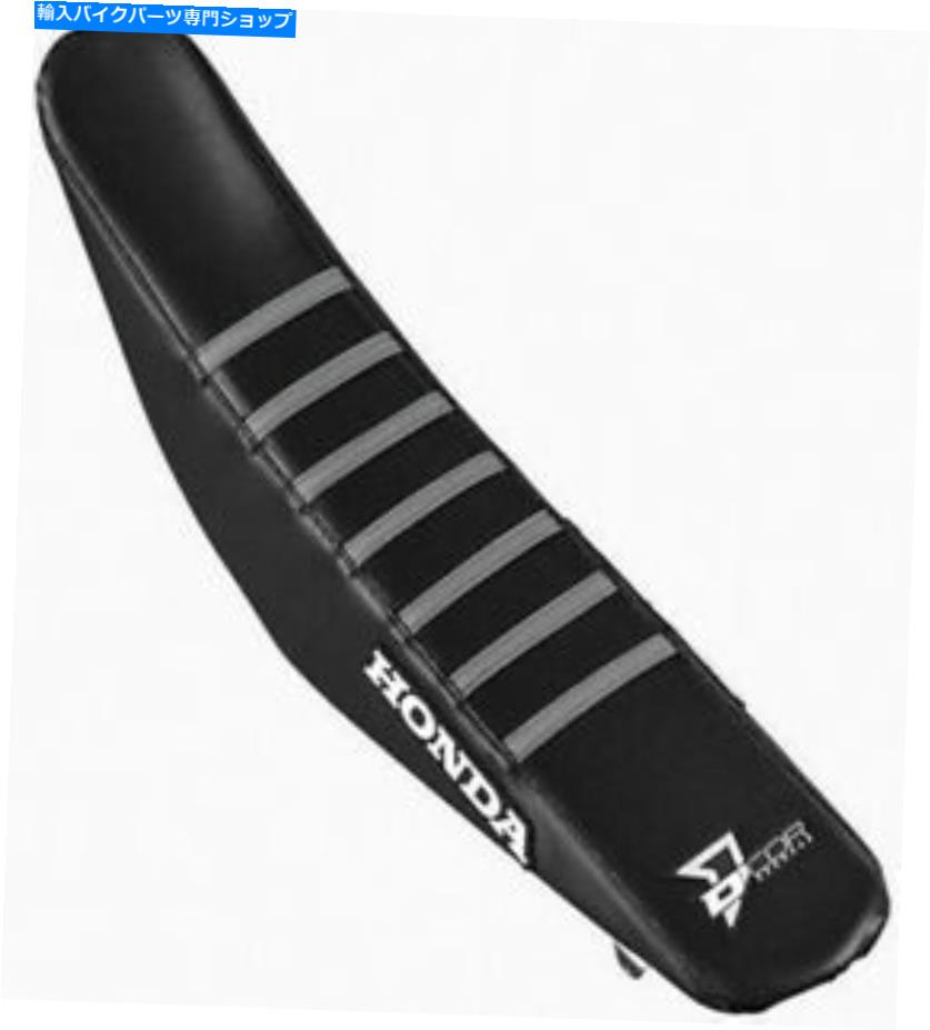シート 新着！ D'Cor Black Great Seat Cover 30-10-477 MX Moto Tourghtek素材 NEW! D'Cor Black Gray Seat Cover 30-10-477 MX Moto Tourghtek Material【並行輸入品】