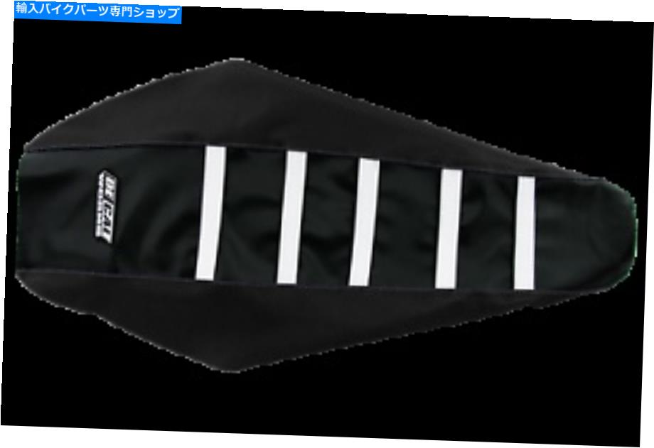 シート デカール作品ブラック/ブラック/ホワイトシートカバーホンダ DeCal Works Black / Black / White Seat Cover for Honda【並行輸入品】