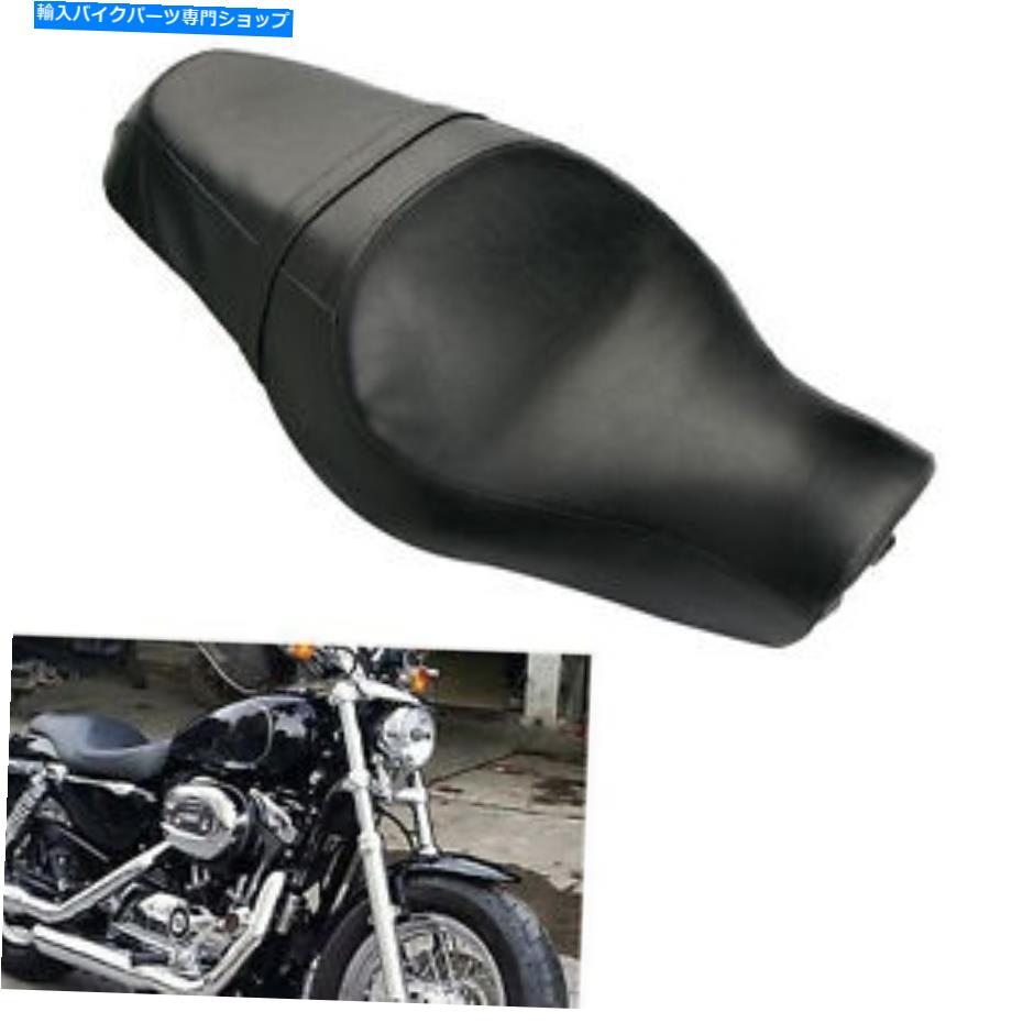 シート ハーレースポーツスターのための2つの運転手ピリオンの助手席の座席LOW XL1200L 48 XL1200X Two Up Driver Pillion Passenger Seat For Harley Sportster Low XL1200L 48 XL1200X【並行輸入品】|Us Custom Parts Shop USDM