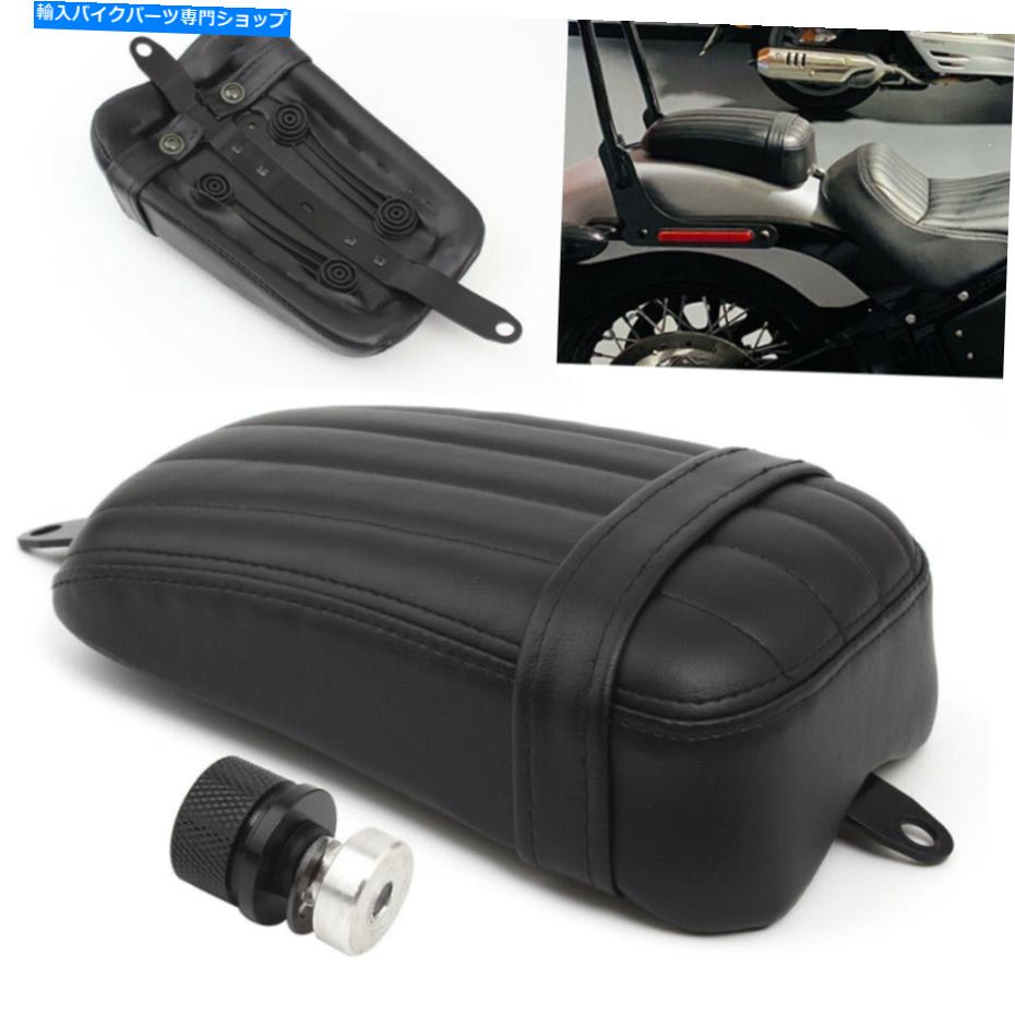 シート 18~20ハーレーソフトスリムフリスストリートボブFXBBのための後部助手席ピリオン Rear Passenger Seat Pillion For 18-20 Harley Softail Slim FLSL Street Bob FXBB【並行輸入品】