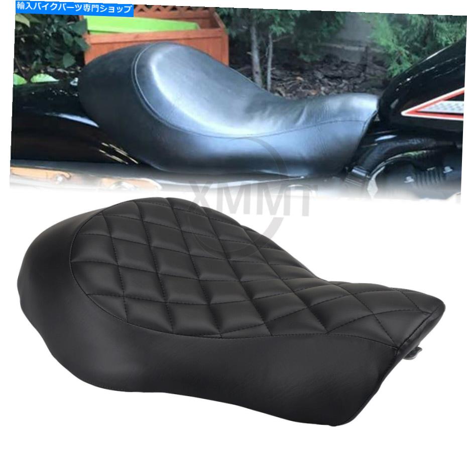シート Harley Sportster Nightster XL1200N XL883のためのBLKダイヤモンドワイドドライバーソロシート Blk Diamond Wide Driver Solo Seat For Harley Sportster Nightster XL1200N XL883【並行輸入品】|Us Custom Parts Shop USDM