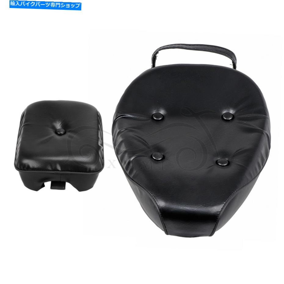 シート ホンダ逆転CMX250C CA250用ブラックレザードライバーの助手席クッションパッド Black Leather Driver Passenger Seat Cushion Pad For Honda Rebel CMX250C CA250【並行輸入品】|Us Custom Parts Shop USDM