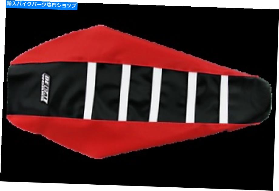 シート デカール作品ホンダ用赤/黒/白シートカバー DeCal Works Red / Black / White Seat Cover for Honda【並行輸入品】