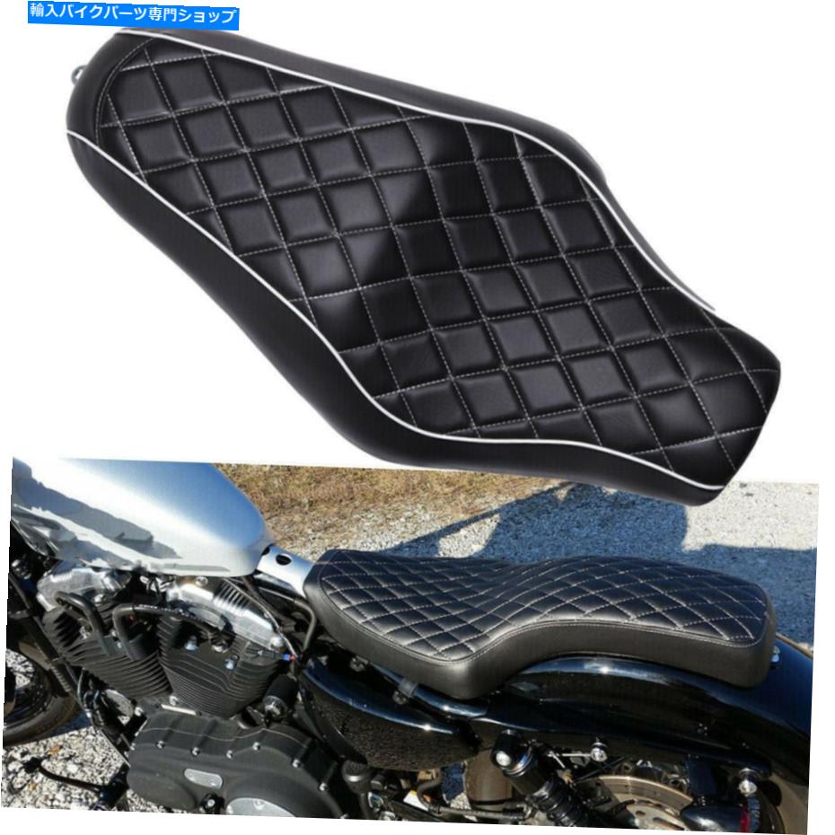 シート ハーレースポーツスター883 1200 XL1200T 883Lのためのダイヤモンドドライバー旅客の2つの上の座席 Diamond Driver Passenger Two Up Seat For Harley Sportster 883 1200 XL1200T 883L【並行輸入品】｜Us Custom Parts Shop USDM