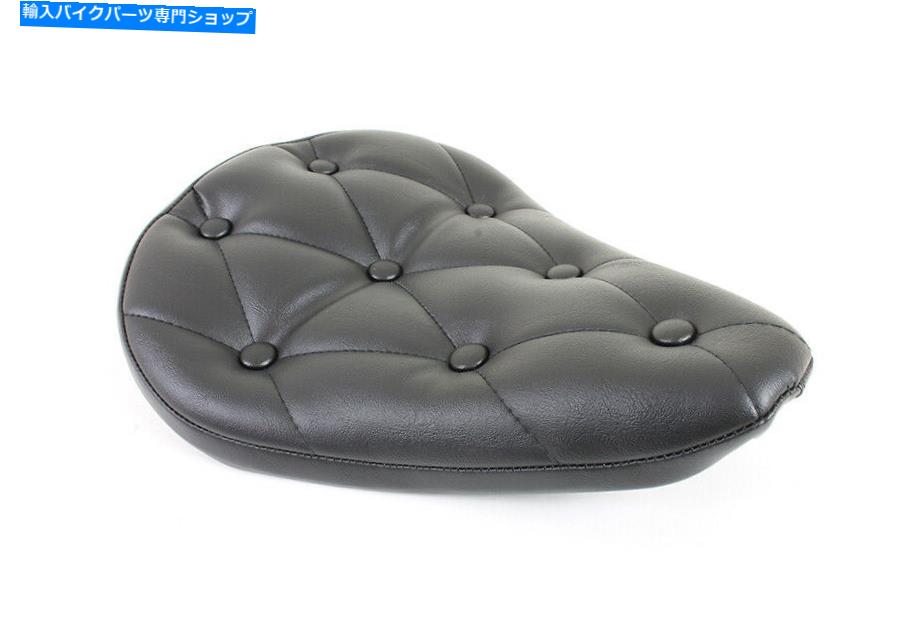 シート ブラックビニールソロシートはハーレー - ダビッドソンにフィットします Black Vinyl Solo Seat fits Harley-Davidson【並行輸入品】|Us Custom Parts Shop USDM