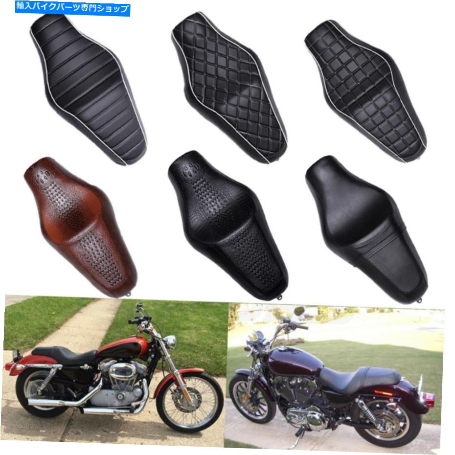 シート ハーレースポーツスターカスタムXL1200 883アイロンのための運転手＆リアの助手席の2つ Driver & Rear Passenger Seat Two-Up For Harley Sportster Custom XL1200 883 Iron【並行輸入品】｜Us Custom Parts Shop USDM