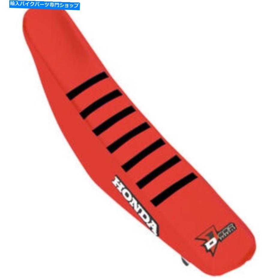 シート D'Cor Visualsシートカバー（赤/黒）30-10-463 D'Cor Visuals Seat Cover (Red / Black) 30-10-463【並行輸入品】