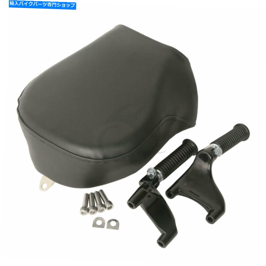 シート ブラックリアフットペグの助手席フィットハーレースポーツスターXL883 1200 07-13 12 Black Rear Foot Peg Passenger Seat Fit For Harley Sportster XL883 1200 07-13 12【並行輸入品】|Us Custom Parts Shop USDM