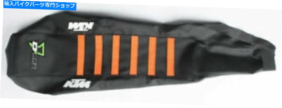 シート DCOR 30-30-216工場強化シートカバー、工場ブラック/オレンジリブ DCOR 30-30-216 Factory Reinforced Seat Cover, Factory Black/Orange Ribs【並行輸入品】
