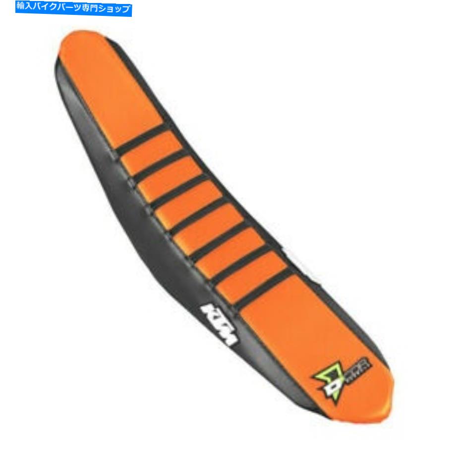 シート D'コルシートカバーブラック/オレンジ/ブラックリブ30-30-215 D'COR Seat Covers Black/Orange/Black Ribs 30-30-215【並行輸入品】