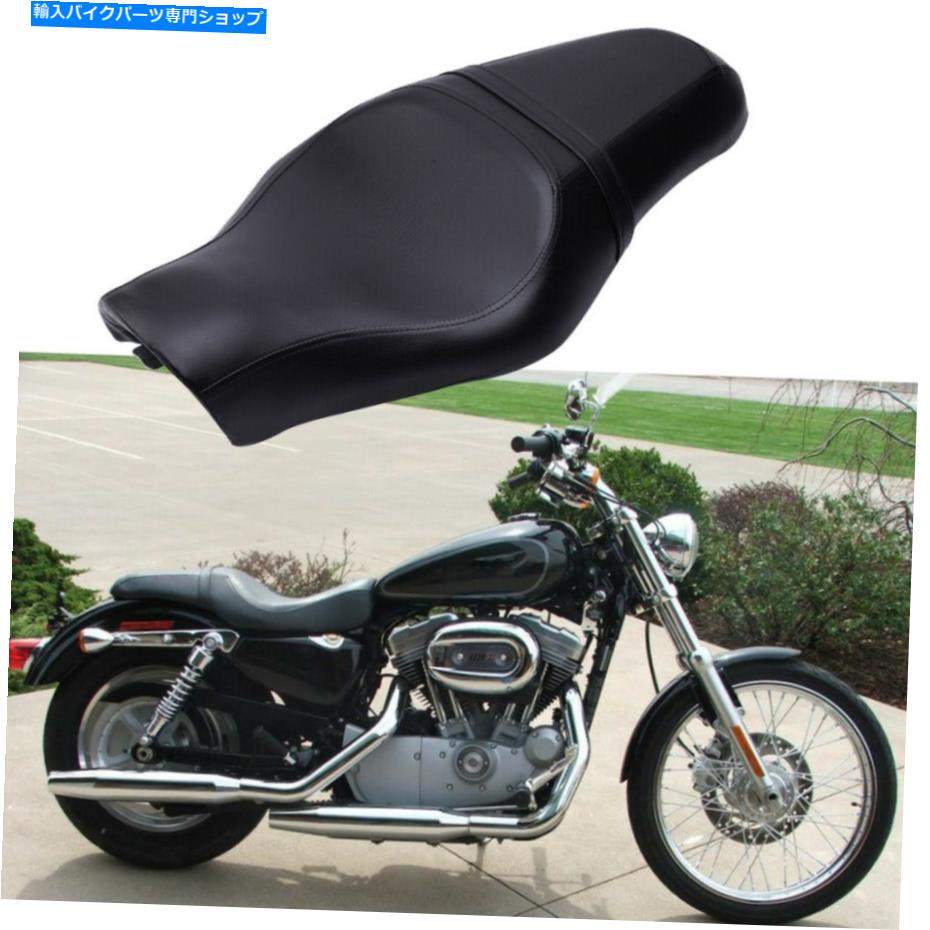 シート ハーリースポーツスターXL 883 1200 72アイロンのためのオートバイの乗客の運転席の2つ上の座席 Motorcycle Passenger Driver Two-Up Seat for Harley Sportster XL 883 1200 72 Iron【並行輸入品】｜Us Custom Parts Shop USDM