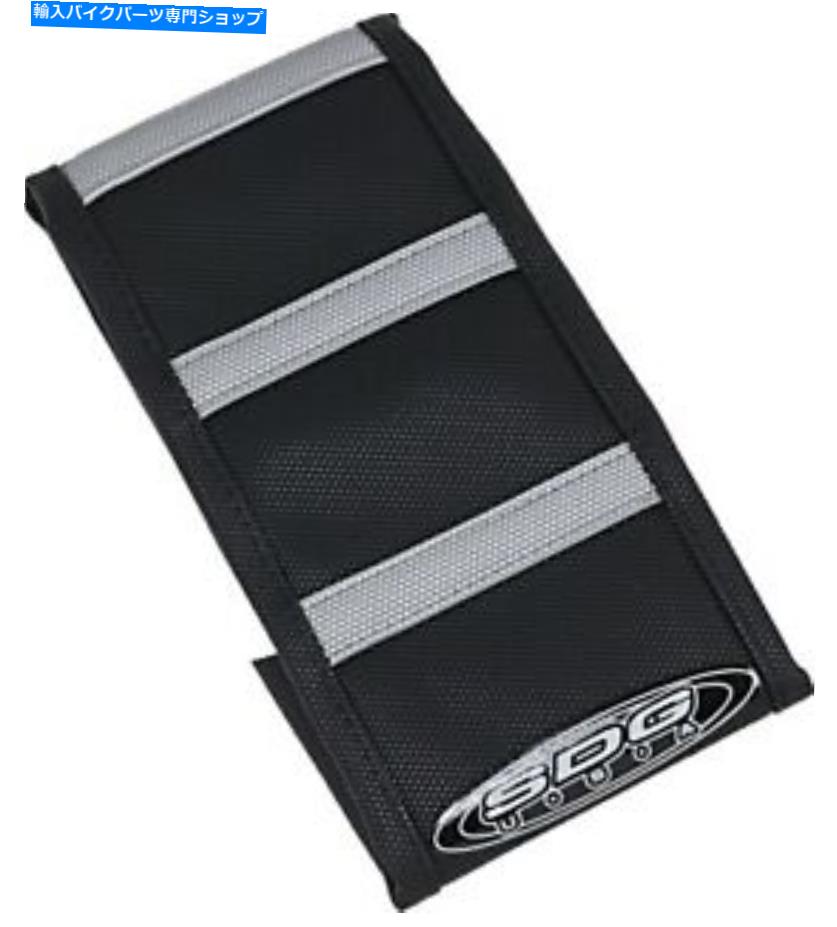 シート 05-08ホンダCRF450R用6リブ防水シートカバーブラック/グレーSDG 95923XK 6-Rib Water Resistant Seat Cover Black/Gray SDG 95923XK For 05-08 Honda CRF450R【並行輸入品】