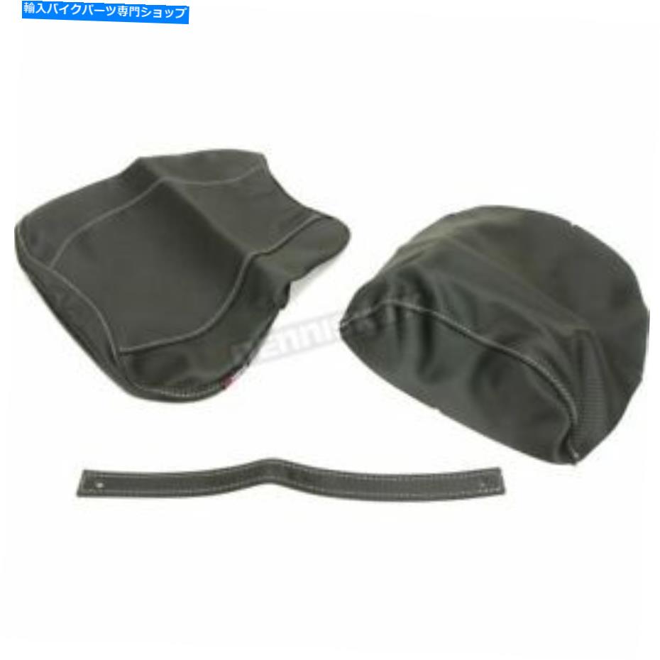 シート HTモトブラックカーボングレーステッチシートカバー - SB-H022 HT Moto Black Carbon Gray Stitch Seat Cover - SB-H022【並行輸入品】