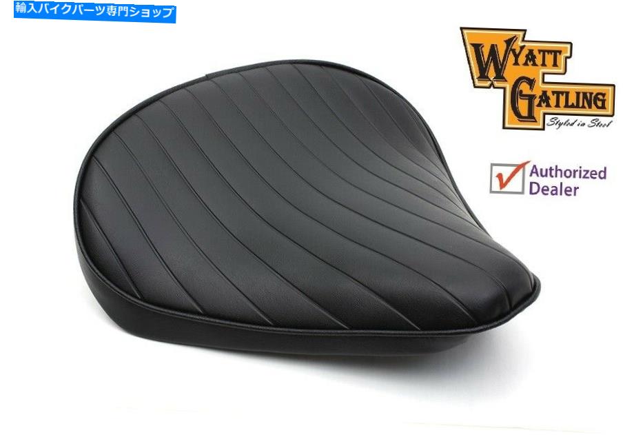 シート タックとロールソロシート大型チョッパースプリンガーソフト硬質 Tuck and Roll Solo Seat Large Chopper Springer Softail Rigid【並行輸入品】