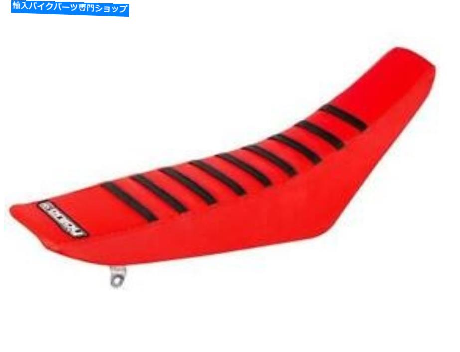 シート ホンダCRF 250 R 2004 - 2009リブベッドグリッパーシートカバーすべての赤い黒の肋骨を楽しむ Honda CRF 250 R 2004 - 2009 Ribbed Gripper Seat Cover All Red Black Ribs Enjoy【並行輸入品】 32,476円