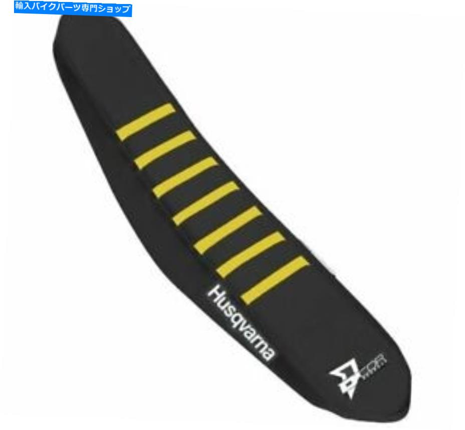 シート D'Cor 30-70-411工場の強化シートカバーブラック、黄色いリブ D'COR 30-70-411 Factory Reinforced Seat Covers Black, Yellow Ribs【並行輸入品】
