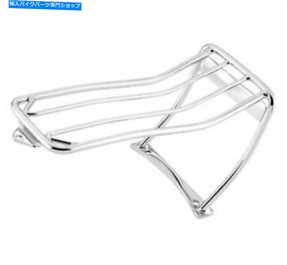 シート バイカーの選択荷物ラックボブ付きリアフェンダー、2アップシートクローム301024 Biker's Choice Luggage Rack Bobbed Rear Fender with 2-Up Seat Chrome 301024【並行輸入品】