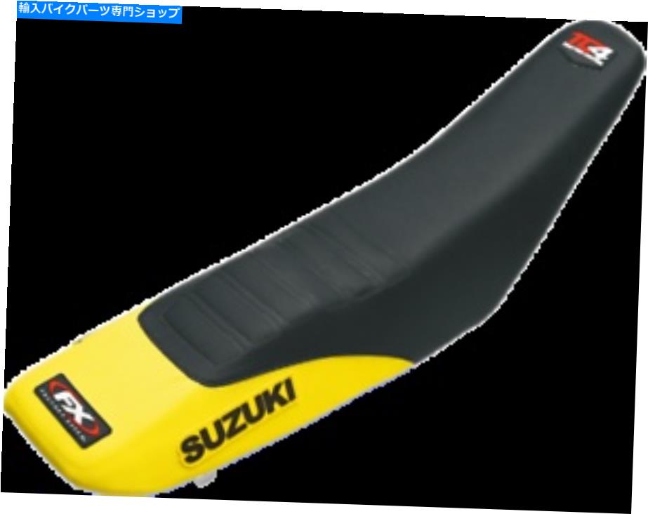 シート 工場EFFEX TC4シートカバー(ブラックイエロー)21-27432 Factory Effex TC4 Seat Cover (Black Yellow) 21-27432【並行輸入品】|Us Custom Parts Shop USDM