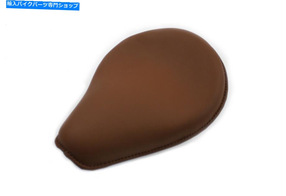 シート Velocipedeブラウンレザーソロシートはハーレー - ダビッドソンにフィットフィット Velocipede Brown Leather Solo Seat fits Harley-Davidson【並行輸入品】|Us Custom Parts Shop USDM
