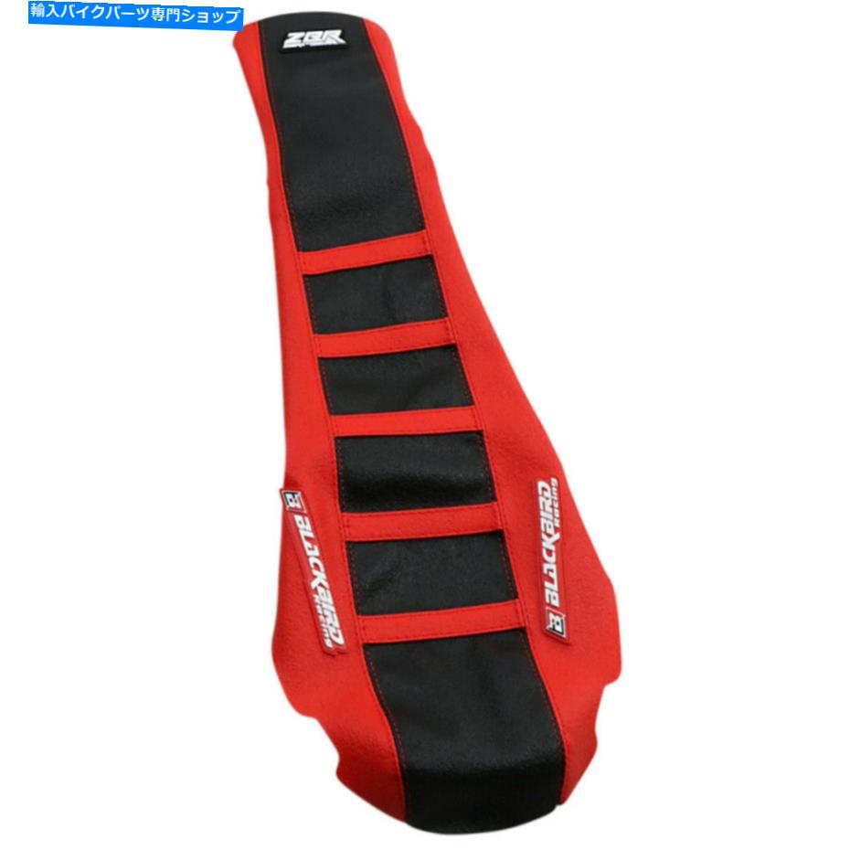 シート ブラックバードレーシングシマウマシートカバー - CRF（赤/黒）1138ZUS Blackbird Racing Zebra Seat Cover - CRF (Red / Black) 1138ZUS【並行輸入品】
