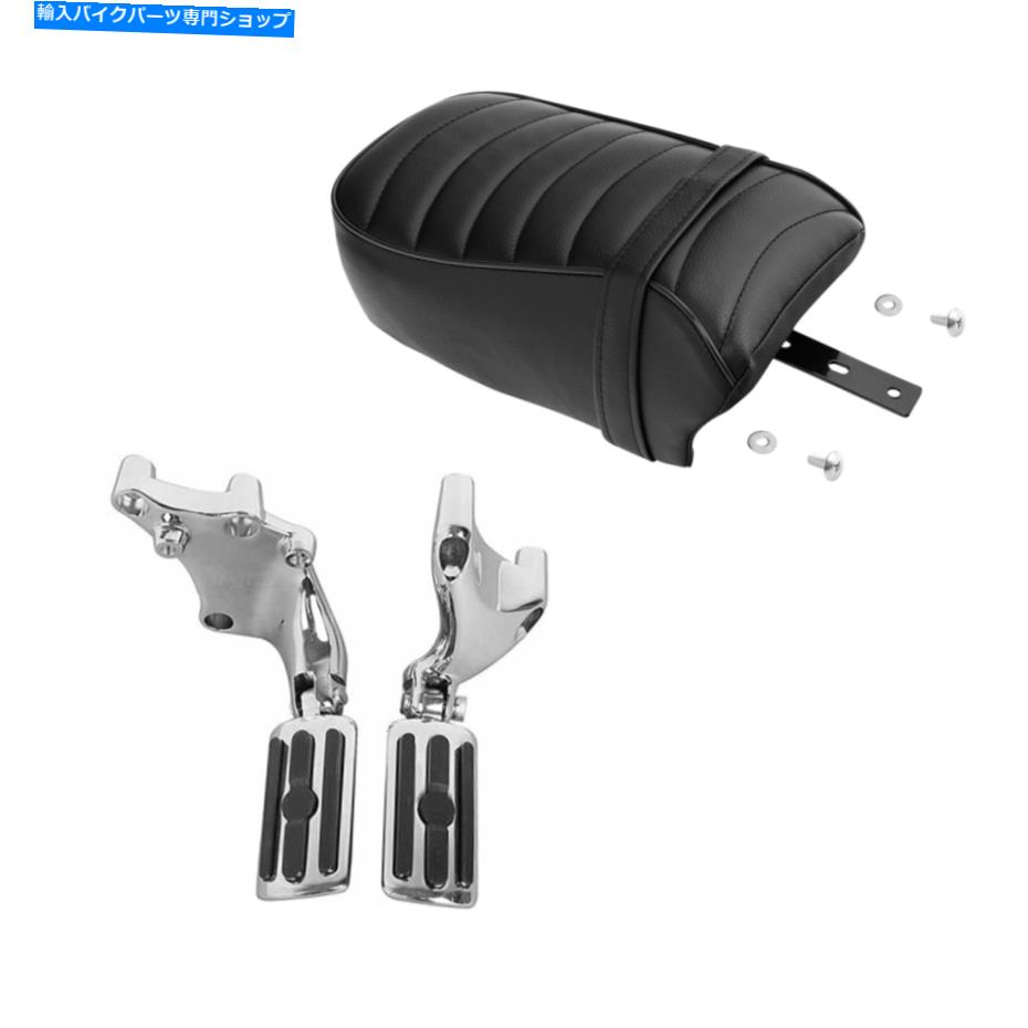 シート 旅客シートピリオンw /フットペッグフィットハーレースポーツスターアイアン1200 2018-2021 19 Passenger Seat Pillion w/FootPegs Fit For Harley Sportster Iron1200 2018-2021 19【並行輸入品】