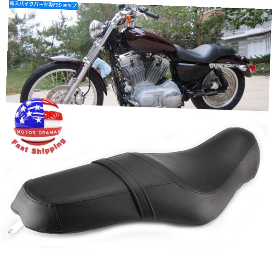 シート 運転席旅客ツアーシート2のハーレースポーツスターXL 883 1200 48 72 2010-2016 Driver Passenger Tour Seat 2 up for Harley Sportster XL 883 1200 48 72 2010-2016【並行輸入品】