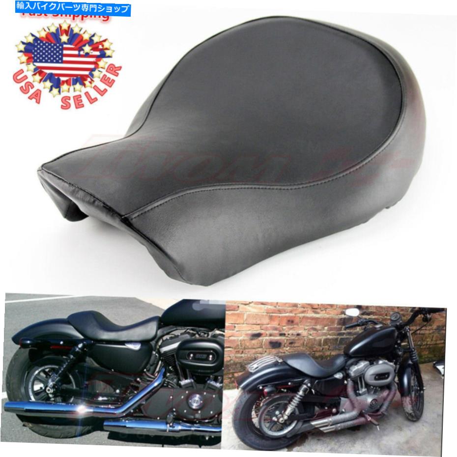 シート ハーリースポーツスターアイアンXL1200 XL883N 48 04-15のフロントドライバーソロシートクッション Front Driver Solo Seat Cushion For Harley Sportster Iron XL1200 XL883N 48 04-15【並行輸入品】