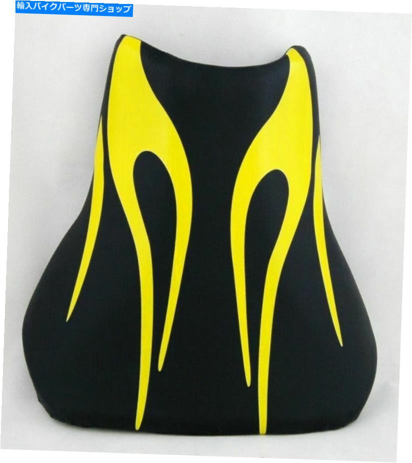 シート フロントライダーシートレザーカバー用ホンダCBR 929 2000-2001 FLAMEYELLOGE AT2 Front Rider Seat Leather Cover For Honda CBR 929 2000-2001 FlameYellow AT2【並行輸入品】