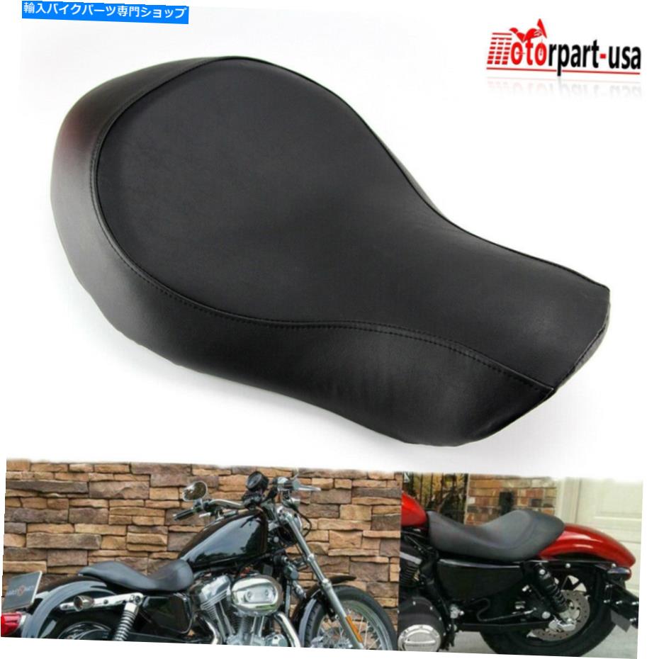 シート ハーレースポーツスターXL883 1200 48アイアン2005-2013のためのスムースソロライダー運転席 SmoothSolo Rider Driver Seat For Harley Sportster XL883 1200 48 Iron 2005-2013【並行輸入品】